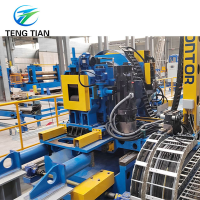 Sistema de servo de fresado de sierra de 3 mm Molino de tubos cuadrados para el corte de tuberías a longitud