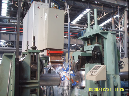 16''API máquina de fabricación de tuberías FF moldeado, línea de producción de tuberías de acero con fácil operación