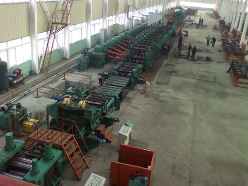 Máquina de fabricación de tubos de acero de alta velocidad Molino de rodillos personalizado 3600kw ISO9001