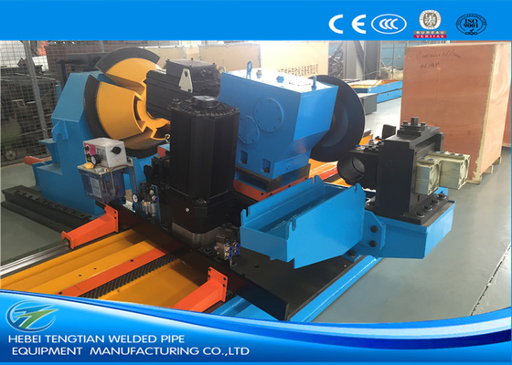 Máquina de tuberías industriales ERW60 Color azul de alta frecuencia del molino de tubos cuadrados