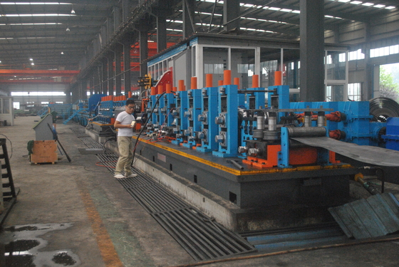 El molino de tubos con forma rectangular ERW165 totalmente automático