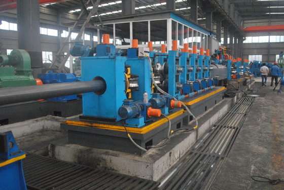 El molino de tubos con forma rectangular ERW165 totalmente automático