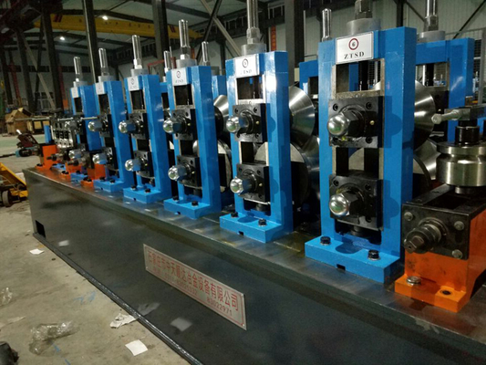 Máquina de fabricación de tubos de acero certificada ISO9001 para la producción de tubos cuadrados de molinos de rodillos