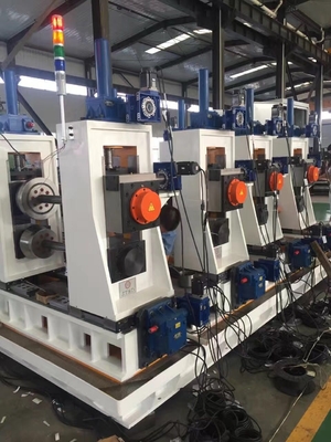 Máquina de tuberías Control eléctrico espesor de 5,0 mm certificación CE Molino de tubos cuadrados