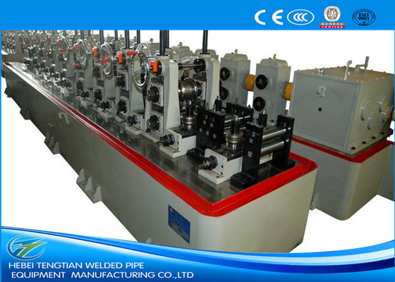 Máquina de fabricación de tuberías metálicas de control PLC de grado 235 Producción continua