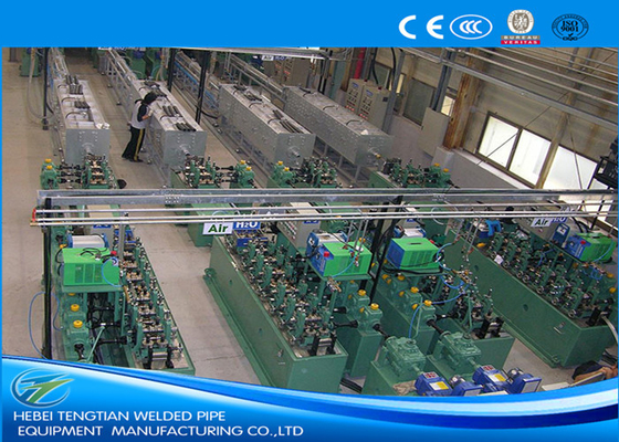 Control automático de PLC Máquina de fabricación de tubos cuadrados Ms