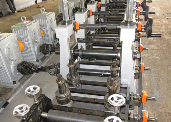 Máquina de fabricación de tubos de acero inoxidable de tamaño grande ajustable para diámetro de 50 mm