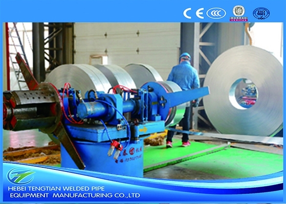 Máquina de molino de tuberías de acero de ajuste manual de 150 toneladas de capacidad