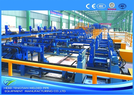 Máquina de fabricación de tuberías de acero galvanizado de carbono 380V 50HZ embalaje automático