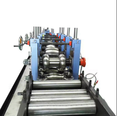 Línea de producción de tuberías de acero al carbono de alto rendimiento para tuberías redondas de 20-76 mm