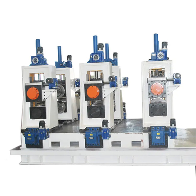 Saldado de acero al carbono Sistema de formación de tuberías soldadas Sistema de control PLC 32mm-102mm