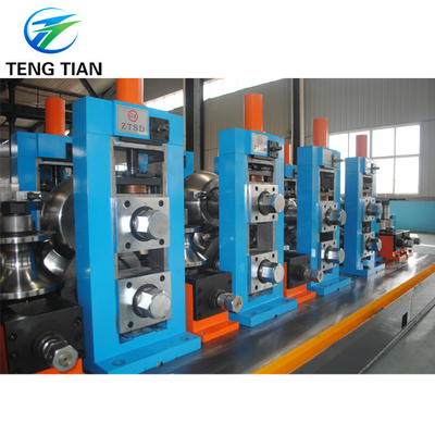 Molino de tubos de precisión de acero galvanizado molino de tubos cuadrados de acero de 3,0 mm de espesor control PLC Función automática