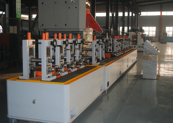Molino de tubos de precisión de acero galvanizado Molino de tubos de precisión de acero Rectangular Forma 100m / min Velocidad del molino