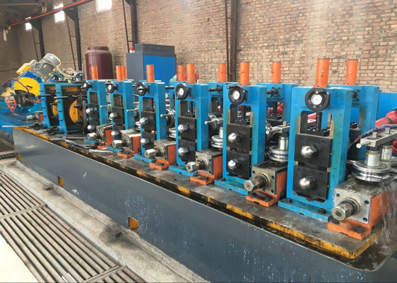 Fabricación de tuberías de alta precisión ERW Ms Máquinas de formación de tuberías, equipos de fabricación de tuberías Control automático PLC