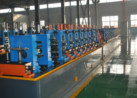 Molino de tuberías de precisión de alta frecuencia de costura recta soldado Molino de tuberías, máquina de fabricación de tubos