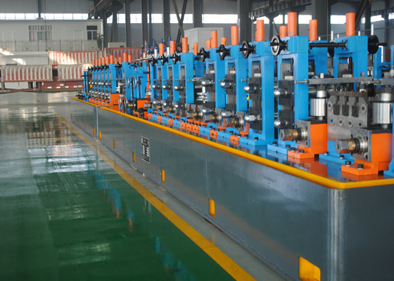 Molino de tuberías de precisión máquina de producción de tuberías de soldadura de alta frecuencia, molino de tuberías de gran diámetro