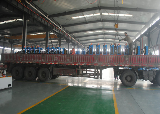 Molino de tubos de precisión de alta frecuencia de soldadura de tubos de molino para la línea automática 40Cr material del eje