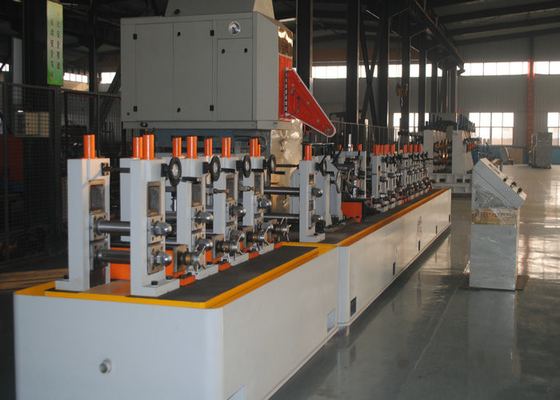 Molino de tuberías de precisión totalmente automático Molino de tuberías de precisión Erw, máquina de fabricación de tuberías MS de alta velocidad