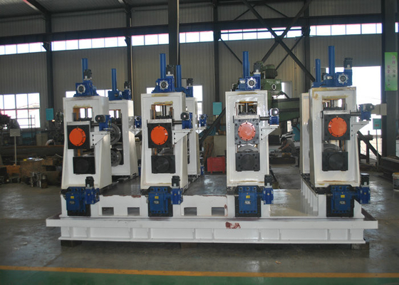 Máquina de molino de tubos cuadrados estándar ISO CE con control codificado por PLC