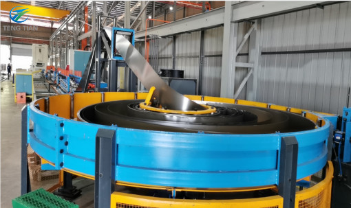 Máquina de molino de tubos de alta frecuencia máquina de formación de bobinas laminadas en caliente 114 mm para tuberías redondas