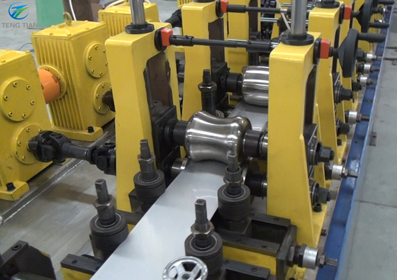 Línea de producción de tuberías de acero Máquina de fabricación de tubos Máquina de molino de tubos