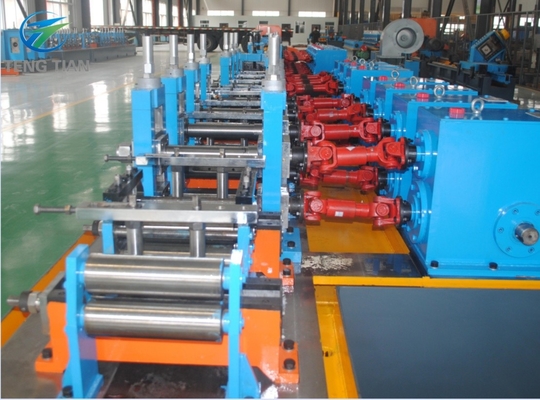 Máquina de fabricación de tuberías de acero galvanizado de carbono 380V 50HZ embalaje automático
