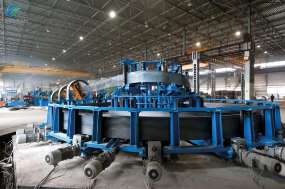 Fabricación de tuberías Molino de tuberías automático soldado