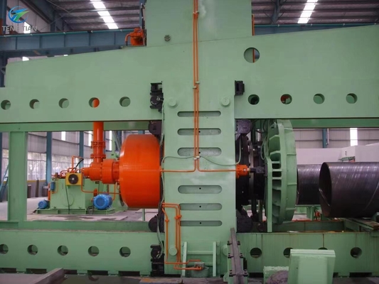 Máquina de soldadura en espiral Molino de tuberías Q235B Pendulo frontal de rayos X para tuberías de petróleo