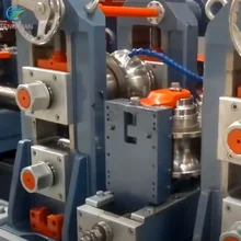 Máquina de fabricación de tubos de rodillos cromados Alta producción