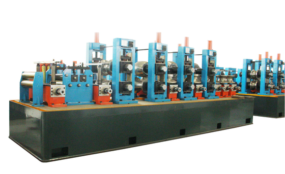 Máquina de fabricación de tubos de 165 mm Máquina de moldeado de tubos con motor de 500 kW 50hz Frecuencia de control PLC