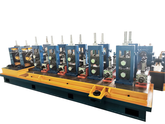 Máquina de fabricación de tuberías de acero hidrostático 500KW soldadura por inducción HF
