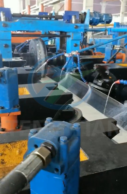 Máquina automática de fabricación de tubos de acero al carbono para tubos cuadrados