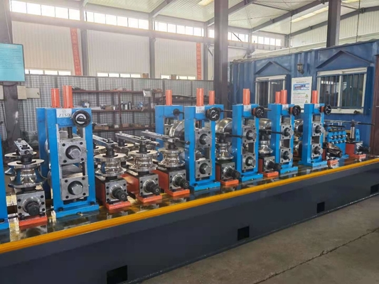 Máquina de fabricación de tuberías de hierro automática galvanizada de 300 kW