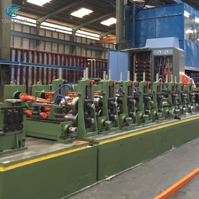 Molino de moldeo para máquinas de fabricación de tuberías de acero 200 KW soldadura por inducción HF