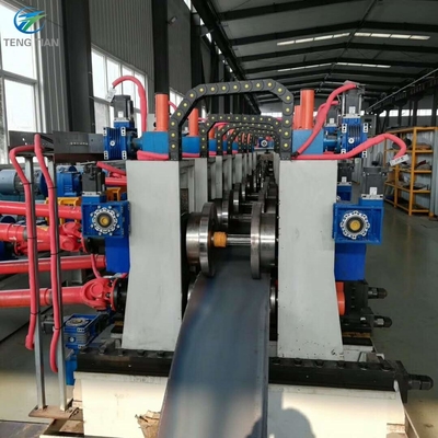 Máquina automática de fabricación de tubos cuadrados de acero de alta producción
