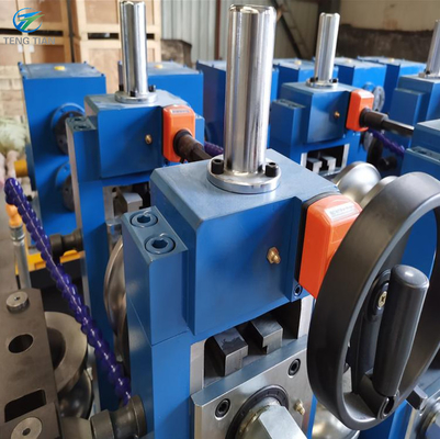 Máquina de fabricación de tuberías de acero de alta precisión ajuste del servomotor