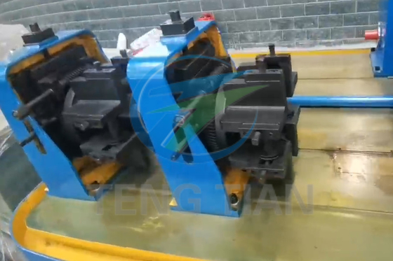 Máquina de molino de tuberías de acero de ajuste manual de 150 toneladas de capacidad