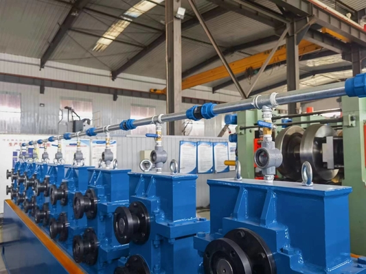 Máquina de fabricación de tuberías de acero de corte en frío Pipe Saw para alta velocidad Max 90m / min