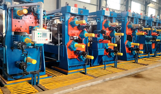Pipa cuadrada 400MM ajuste automático de la máquina de molino de tuberías