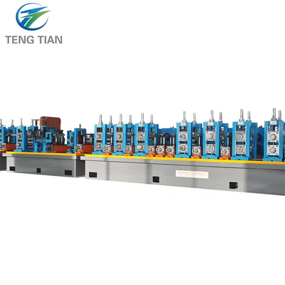 6-20 Estaciones Máquina de fabricación de tuberías de acero longitud del tubo 6-12m longitud de corte de alta precisión ± 0,2mm