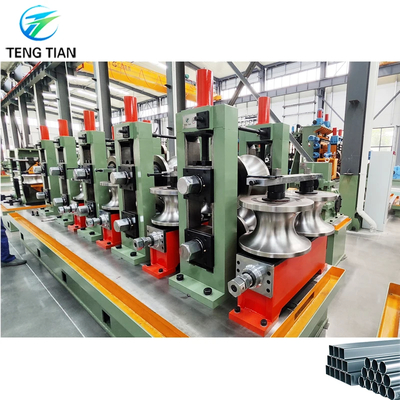 Rango de longitud de corte 6-12m Molino de rodadura de tuberías de acero inoxidable 300Kw Potencia