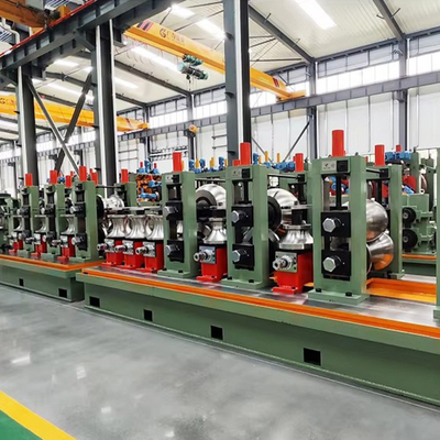 Máquinas avanzadas de fabricación de tuberías de material de acero al carbono de alta eficiencia