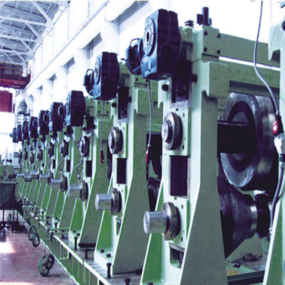 Línea de fábrica de tubos soldados de alta frecuencia galvanizados PLC de alta velocidad