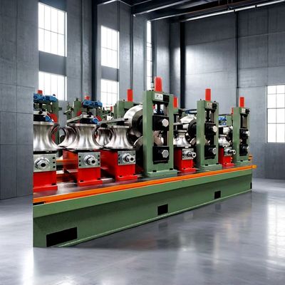 Planta de tubos soldados de alta frecuencia totalmente automática, 219 mm, para tubos de acero al carbono