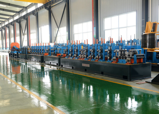 Control PLC Máquina de molino de tubos de acero al carbono Máquina redonda / cuadrada para hacer tubos