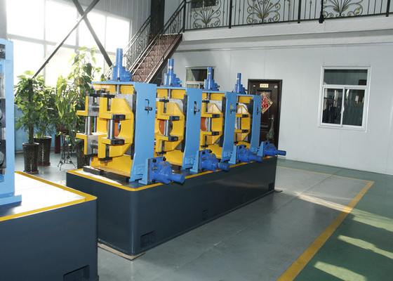 Máquina de molino de tuberías de acero al carbono ERW / molino de tubos de tuberías Max 80m/min.