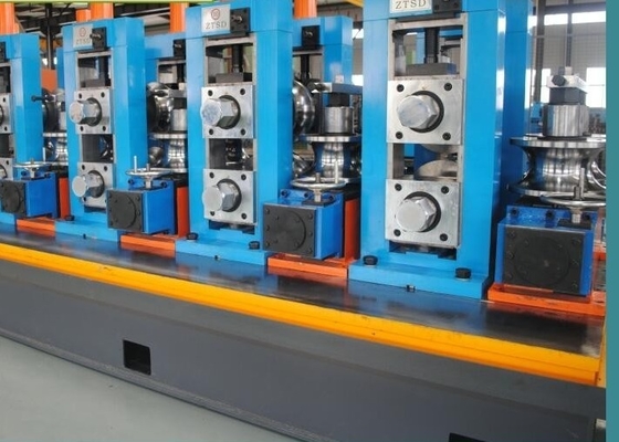 Hf soldadura de tubo cuadrado máquina de fabricación de tuberías de acero totalmente automática línea de producción