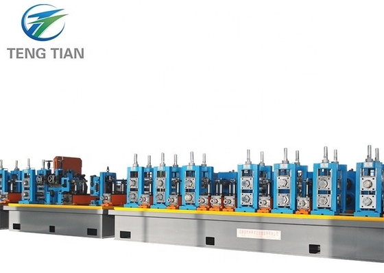 Máquina de fabricación de tubos de acero HRC de sierra fría 80m/min Línea de producción