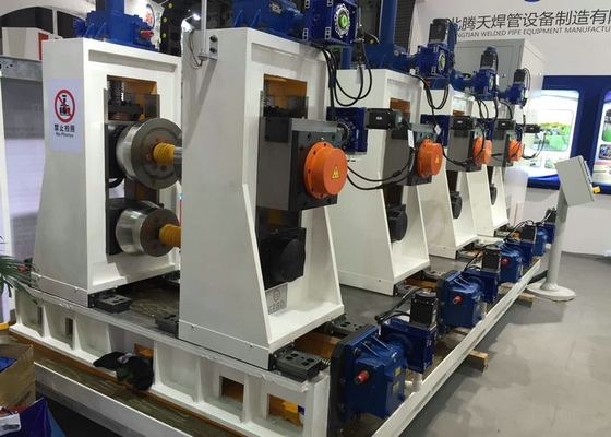 Molino automático de tuberías de costura recta de 3 mm Hf soldado para tuberías de construcción
