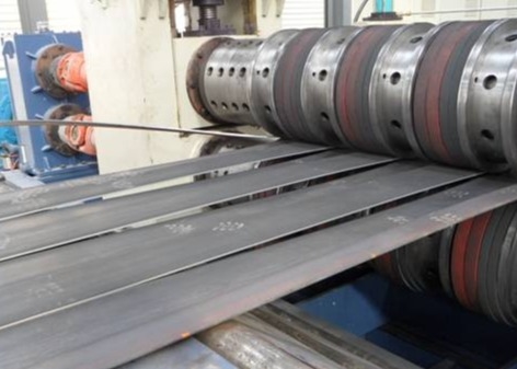 Máquina de corte de cinta de 80m/min de acero metálico y acero bajo en carbono